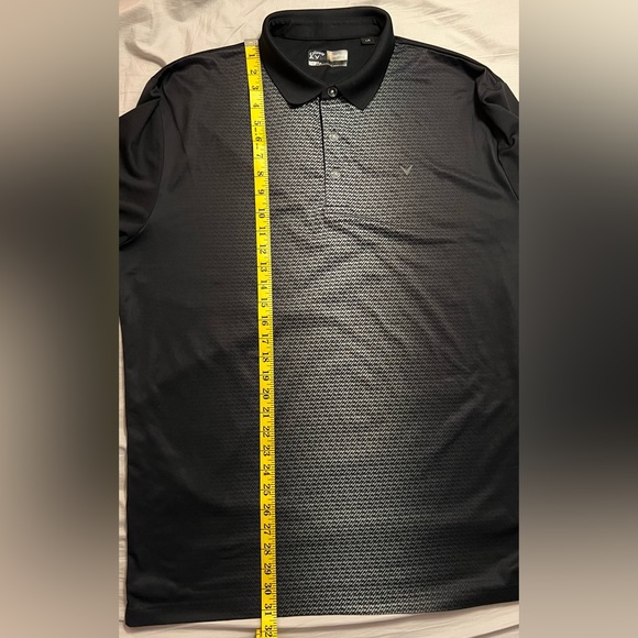 Callaway Black with Grey Detail Golf Polo - Picture 6 of 8